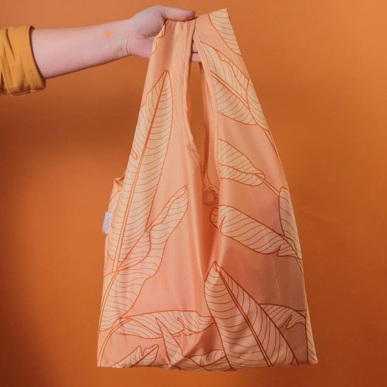 Banana Leaves Reusable Bag