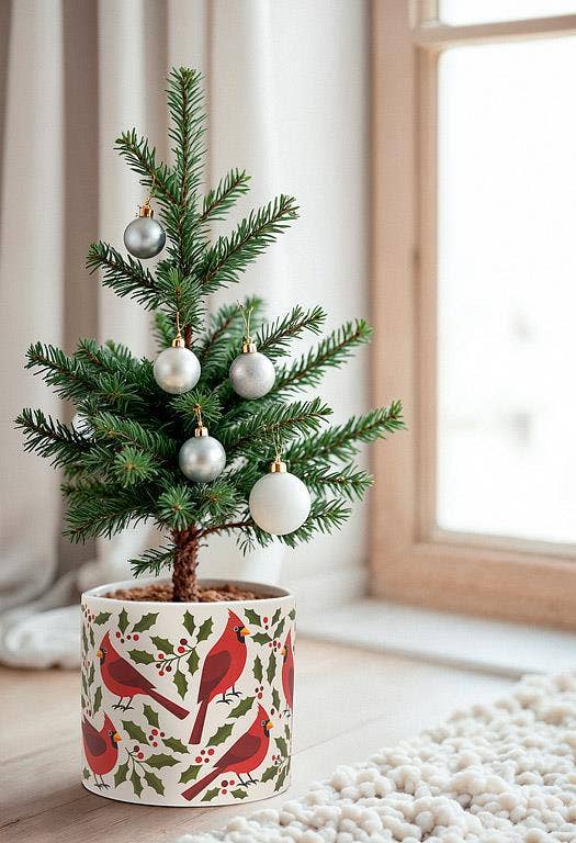 Large Cardinals & Holly Planter