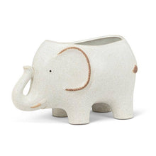  Large Elephant Planter-6x10"L