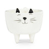 Sm Cat on Legs Planter-3.5" H