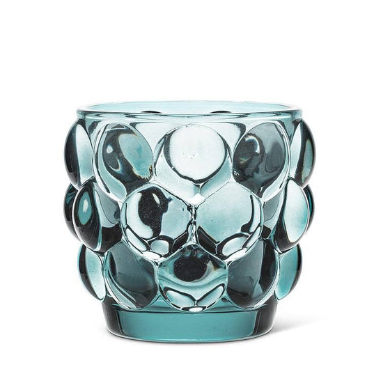 Small Bubble Votive-3"D: Green