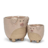 Lg Pig on Legs Planter-4"H-873