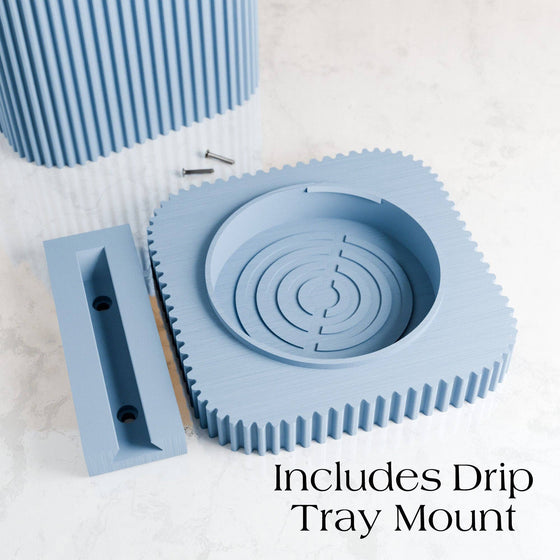 Hanging Box Planter: Midnight Black / Medium