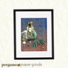 Mermaid Pug 8X10 Art Print: 8 X 10" / Signed