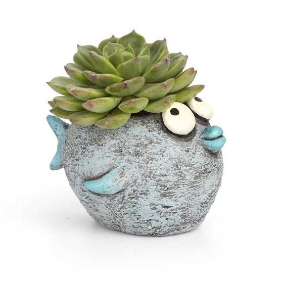 Bubbles Fish Blobhouse Planter
