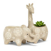Elephant Shaped Planter-6.5"