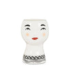 Pretty Lady Head Planter/Vase-6"H