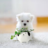 Sm Dog on Legs Planter-3" H