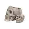 Sm Skull Planter/Tealite Holder-3"H