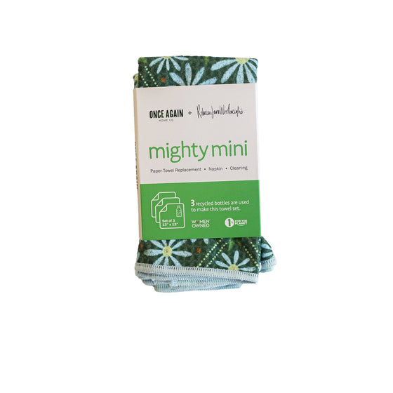 Mighty Mini Towels - RJW First Light: Eden Green