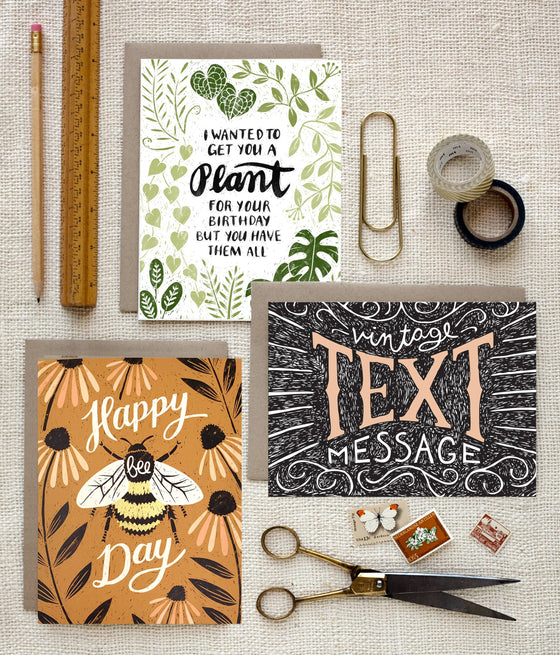 Get Well Fig Tree Card