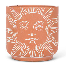  Lg Sun Face Planter-6.5"H-2651