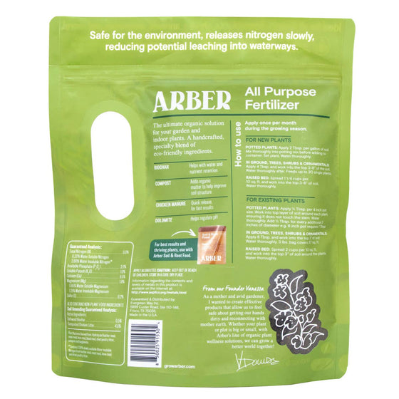 Organic All Purpose Fertilizer 3lb