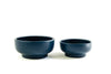 9" Pedestal Home and Garden Bowls: Midnight