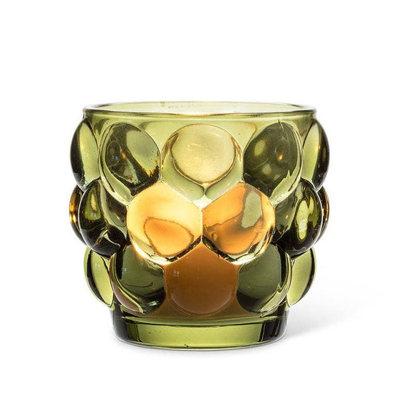 Small Bubble Votive-3"D: Brown