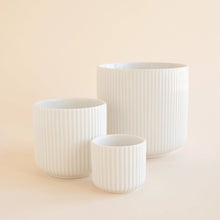  Lucy Pot | White : 4.5 inch