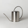 2L Stainless Steel Watering Can: Black