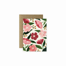  Poppy Mini Greeting Card |  Love & Valentine's Day