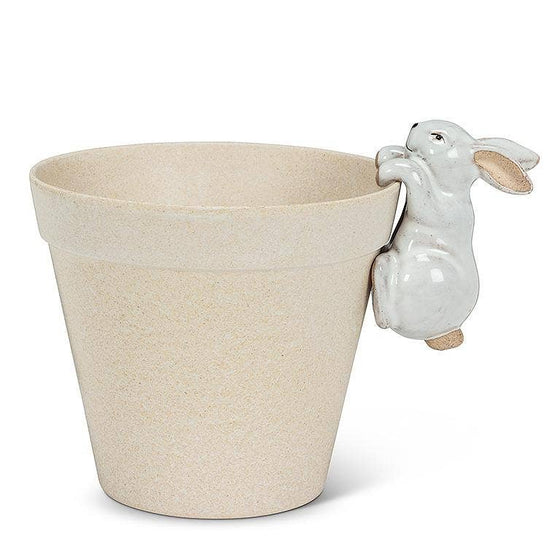 Climbing Bunny Pot Hanger-3.5"L