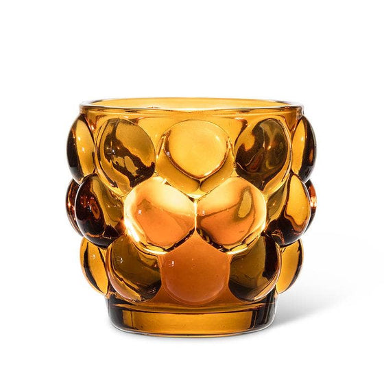 Small Bubble Votive-3"D: Green