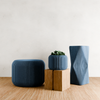 ORBIS Planter: Natural Wood / 5 Inches