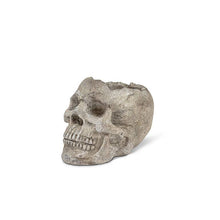  Sm Skull Planter/Tealite Holder-3"H