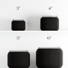 ORBIS Planter: Natural Wood / 5 Inches
