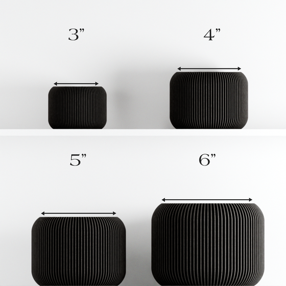 ORBIS Planter: Navy Blue / 5 Inches