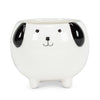 Sm Dog on Legs Planter-3" H