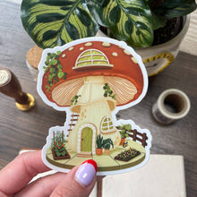  Mushroom House Sticker