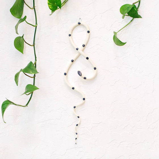 Ceramic Wall Snakes: Sylvia