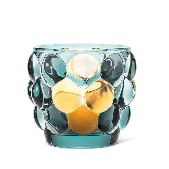 Small Bubble Votive-3"D: Moss