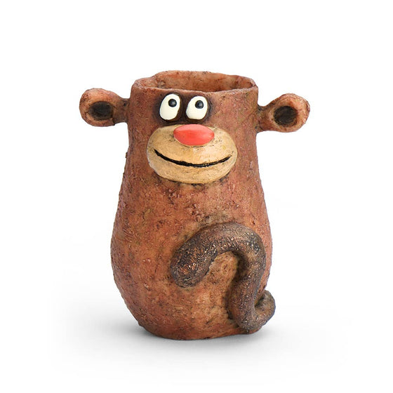 Baby Monkey, Peeper, Mini Blobhouse Planter