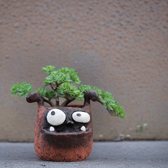 Duke Boxer Dog Blobhouse Planter