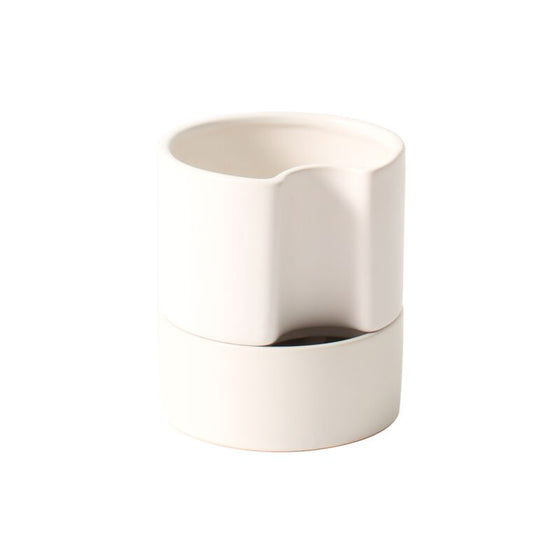 6" Jett Self-Watering Planter White