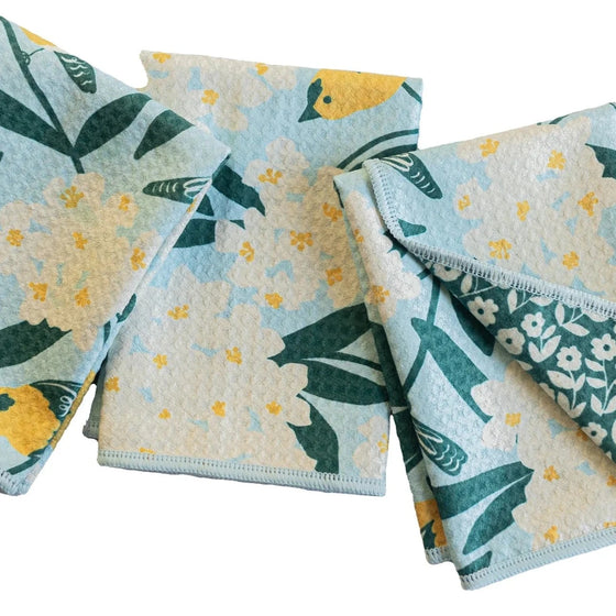 Mighty Mini Towels - Nuthatch Little Friends - Birdsong