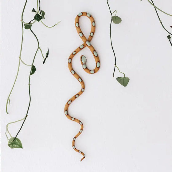 Ceramic Wall Snakes Medium