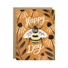 Bee Day Birthday Card