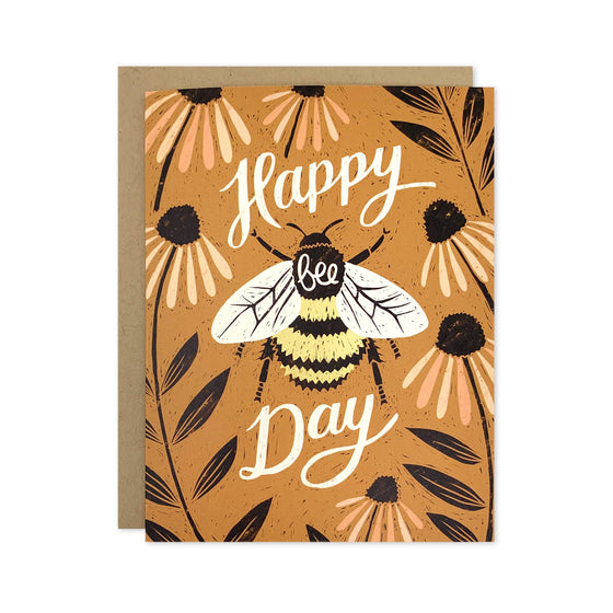 Bee Day Birthday Card