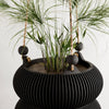 Hanging Bubble Planter | Double Bubble Collection: Muted Green / 6"
