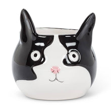  Lg Cat Head Planter-4"H-1968