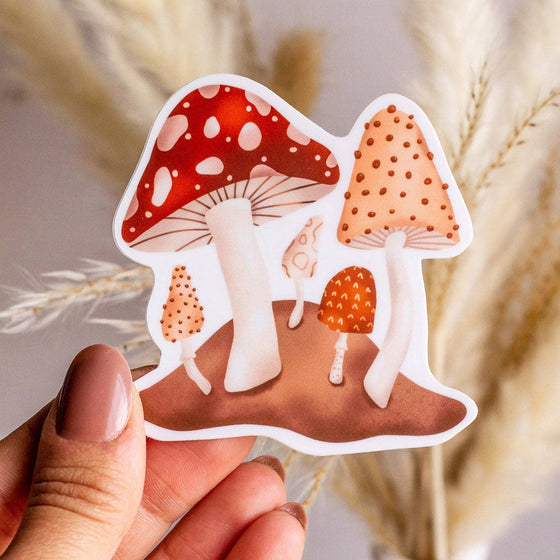 Forest Mushroom Sticker