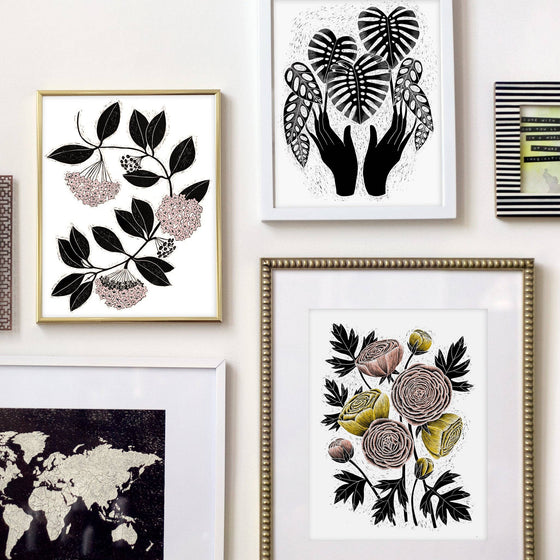 Hoya Carnosa Art Print: 11"x14"