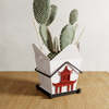Chinese Takeout Planter: White / With Drainage