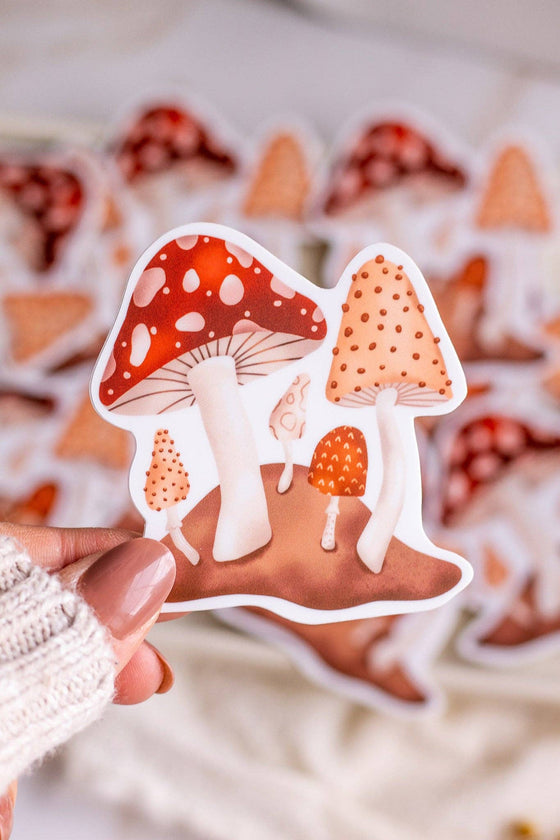 Forest Mushroom Sticker
