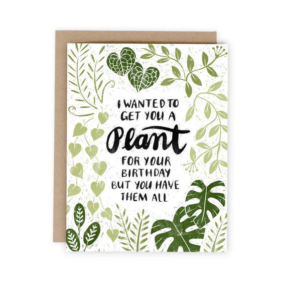 Birthday Plant Card