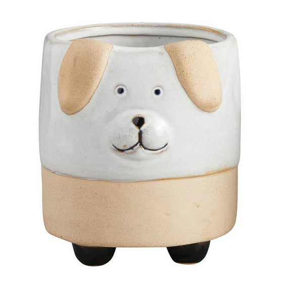 Dog Face Pot