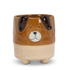Lg Dog on Legs Planter-4.5"H-865
