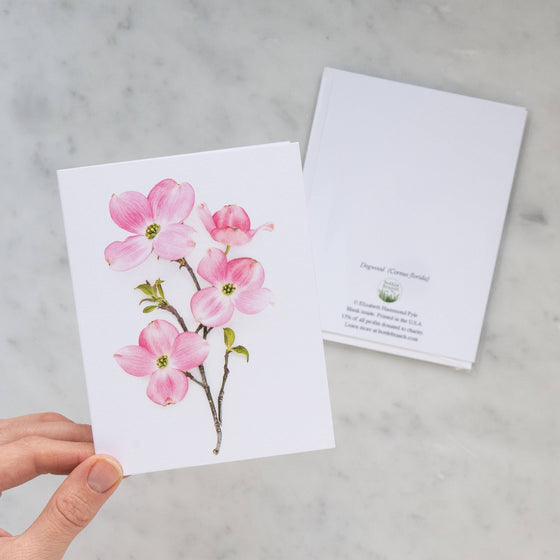 Card - Pink Dogwood