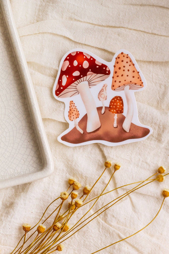 Forest Mushroom Sticker